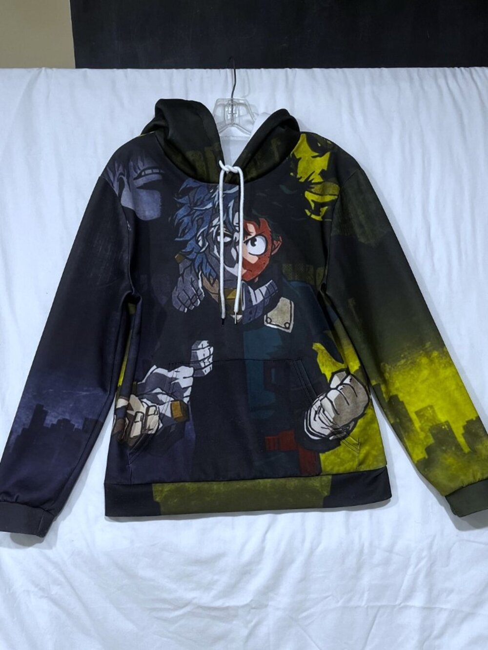 My Hero Academia 3D Boku - Graphic Hoodie Pullover – Size: Adult Small